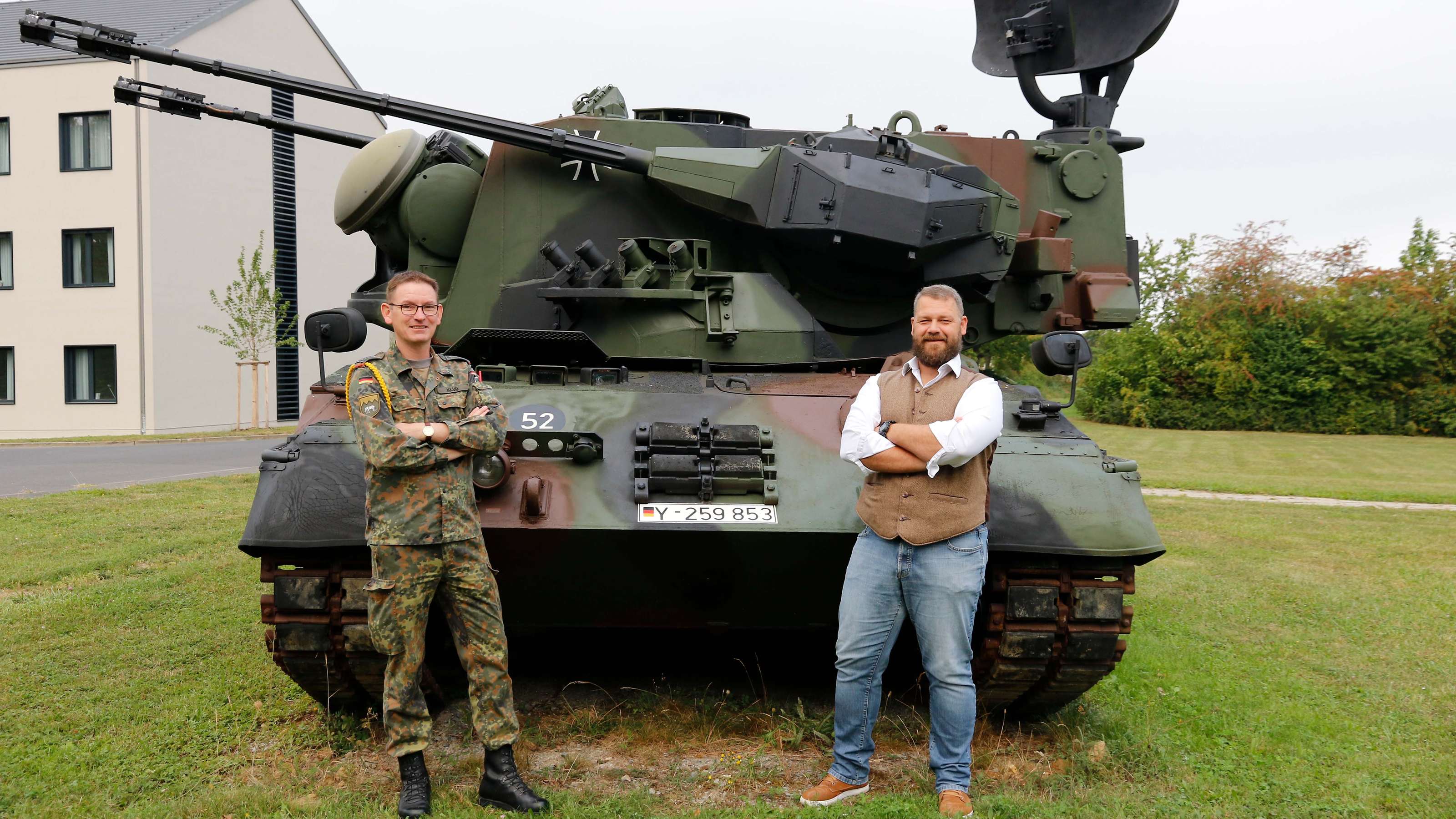 Neuer Lack F R Alten Flakpanzer Der Bundeswehr