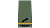 Picture of Rank Insignia Airman (OR-2), senior NCO candidate, for field dress