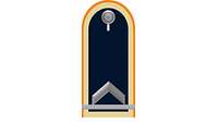 Picture of Rank Insignia Junior officer cadet (OR-6), officer candidate, for service dress