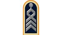 Picture of Rank Insignia Chief master sergeant (OR-9) for service dress