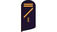 Picture of Rank Insignia Seaman apprentice (OR-2), petty officer candidate, for service dress