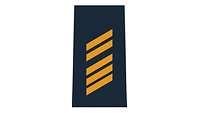 Picture of Rank Insignia Petty officer third class, senior grade (OR-4), for shipboard and battle dress