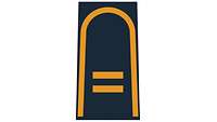 Picture of Rank Insignia Petty officer second class (OR-5), senior NCO candidate, for shipboard and battle dress