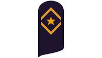 Picture of Rank Insignia Petty officer second class (OR-5), officer candidate, for service dress