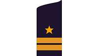 Picture of Rank Insignia Lieutenant, junior grade (OF-1), for service dress