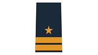 Picture of Rank Insignia Lieutenant, junior grade (OF-1), for shipboard and battle dress