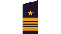 Picture of Rank Insignia Lieutenant, senior grade (OF-2), for service dress