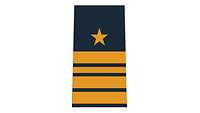 Picture of Rank Insignia Commander (OF-4) for shipboard and battle dress