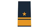 Picture of Rank Insignia Rear admiral (lower half) (OF-6) for shipboard and battle dress