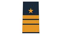 Picture of Rank Insignia Vice admiral (OF-8) for shipboard and battle dress