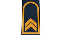 Picture of Rank Insignia Petty officer first class, senior grade (OR-6), for shipboard and battle dress