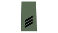 Picture of Rank insignia Private first class, senior grade (OR-3), for field dress