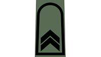 Picture of Rank Insignia Staff sergeant, senior grade (OR-6), for field dress