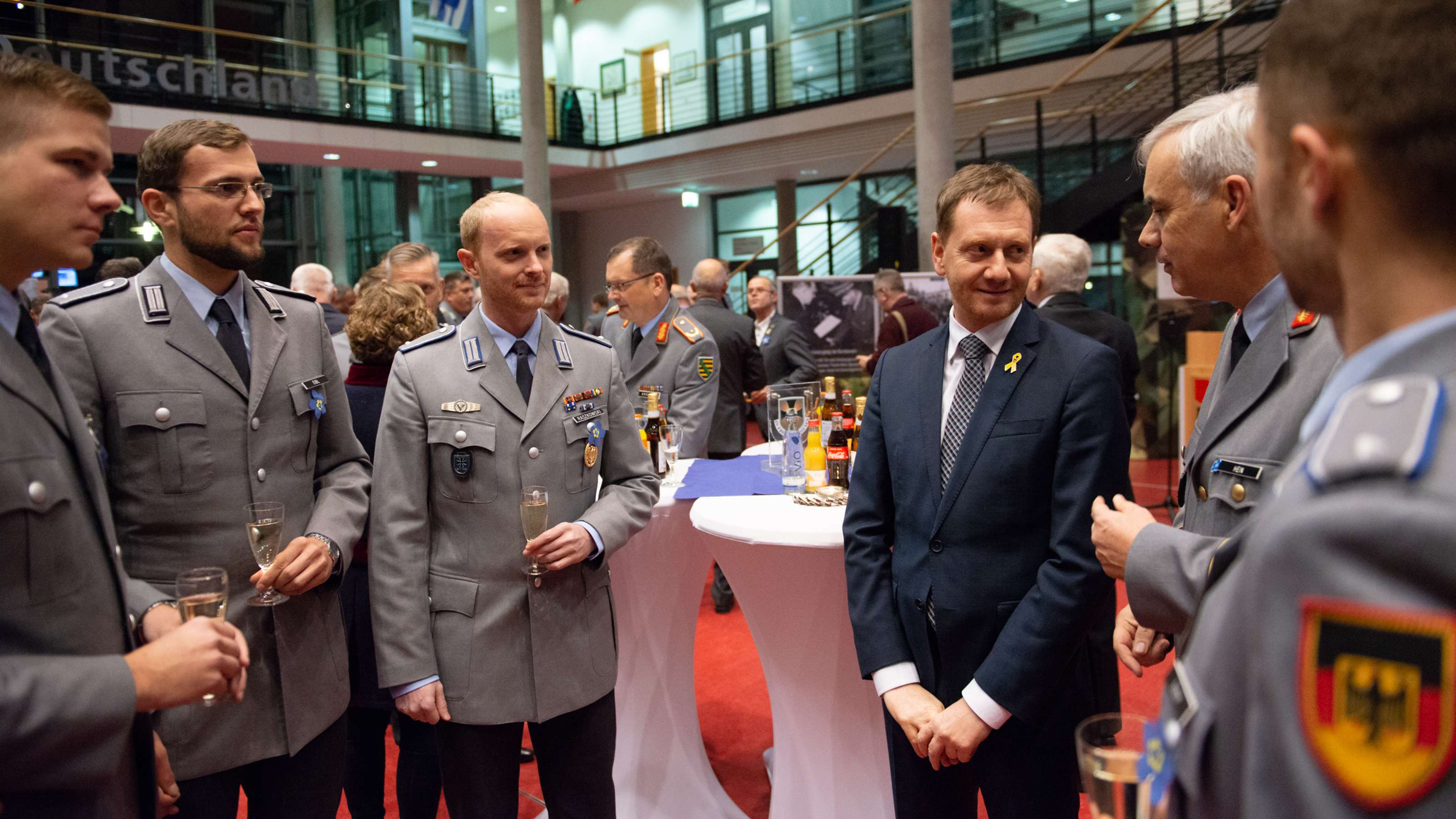 Festveranstaltung Der Bundeswehr In Sachsen