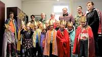 Weißenfelser Sternsinger in der Sachsen-Anhalt-Kaserne