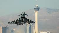 Eurofighter- und Tornado-Kampfflugzeuge trainieren gemeinsam in Las Vegas