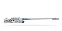 Bordkanone Mauser 27 freigestellt in Seitenansicht.