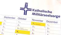 Wandkalender der Katholischen Militärseelsorge