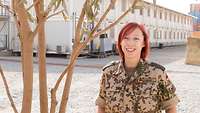 Hauptmann Claudia H. ist Sprachmittlerin am Einsatzstandort Niamey