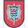 Auf rosa Grund ein silbernes Schild, Thüringens Wappen mit dem Lateinspruch „unbeirrbar im Ziel“