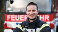 Hauptfeldwebel Pascal Pottmeier ist bei der Freiwilligen Feuerwehr.