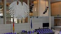 Bundesadler im Deutschen Bundestag