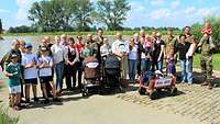 Gruppenbild vom Betreuungpersonal