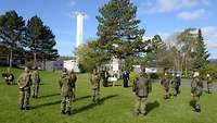 Feierlicher Feldgottesdienst in Rheinbach