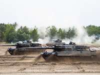 Tanks at full speed