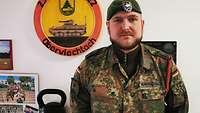 Hauptfeldwebel Nico Marschalt ist stellvertretender Zugführer im Panzergrenadierbataillon 122 in Oberviechtach