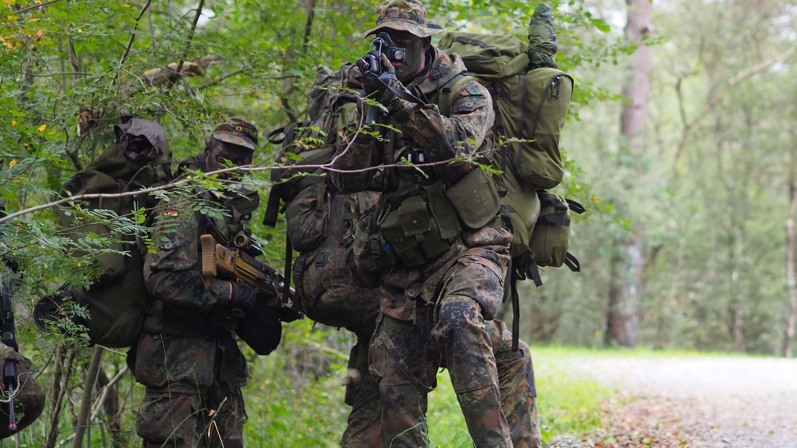 Reservistenübung Cobra Track der Bundeswehr