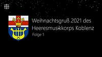 Wappen und Schrift des Heeresmusikkorps Koblenz