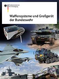 Titelbild der Publikation „Waffensysteme und Großgerät der Bundeswehr“