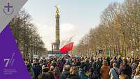 Kundgebung am 27. Februar 2022 in Berlin