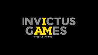 Das Logo der Invictus Games 2023 in Düsseldorf