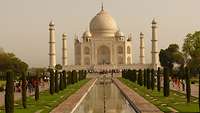 Das indisches Wahrzeichen Taj Mahal