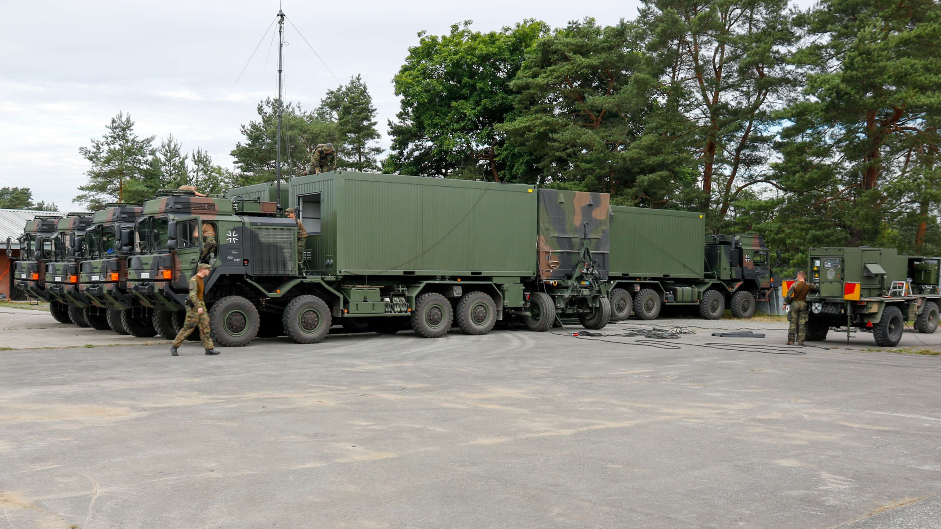 Logistikbataillon übt Transportaufgaben Für NATO Response Force