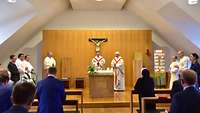 Gottesdienst mit Beauftragung in der Kurie des Katholischen Militärbischofs