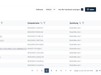 Screenshot - SoftwareManagementTable TokenMP V3.0.0_gepixelt