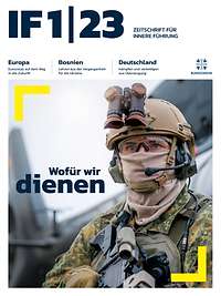 Titelbild der Zeitschrift IF#de: "Wofür wir dienen"