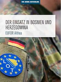 Broschüre Die Bundeswehr im Bosnien und Herzegowina