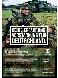 Deine Erfahrung. Verstärkung für Deutschland.