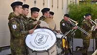 Musiker des Marinemusikkorps Wilhelmshaven