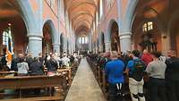 Biker-Gottesdienst in der Abtei Marienstatt