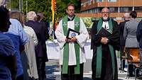 Ökumenischer Gottesdienst auf der Fregatte "Bayern"