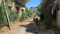 Menschenleere Pufferzone Green Line auf Zypern
