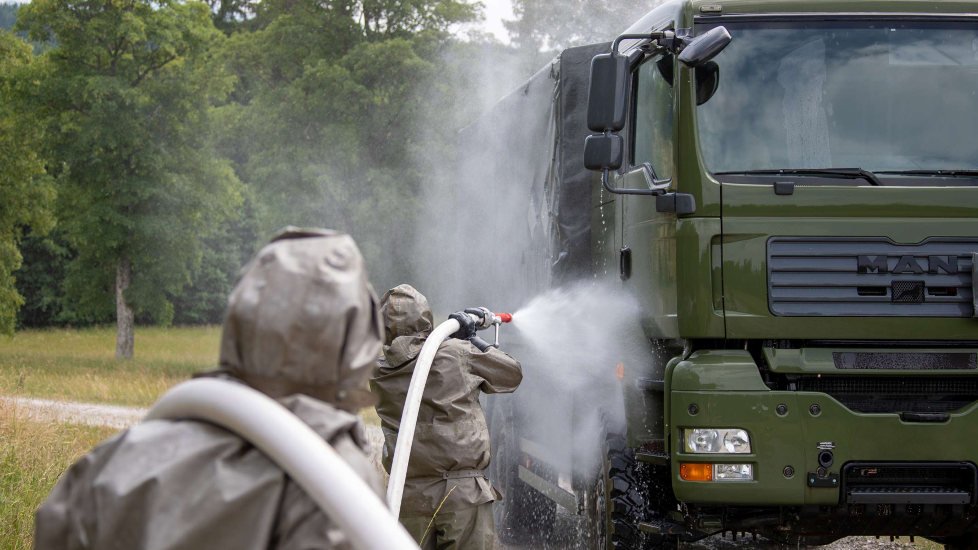 Bundeswehr Trains Ukrainian Military Personnel In CBRN Defence