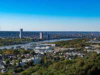View below the Rabenlay viewpoint over Bonn