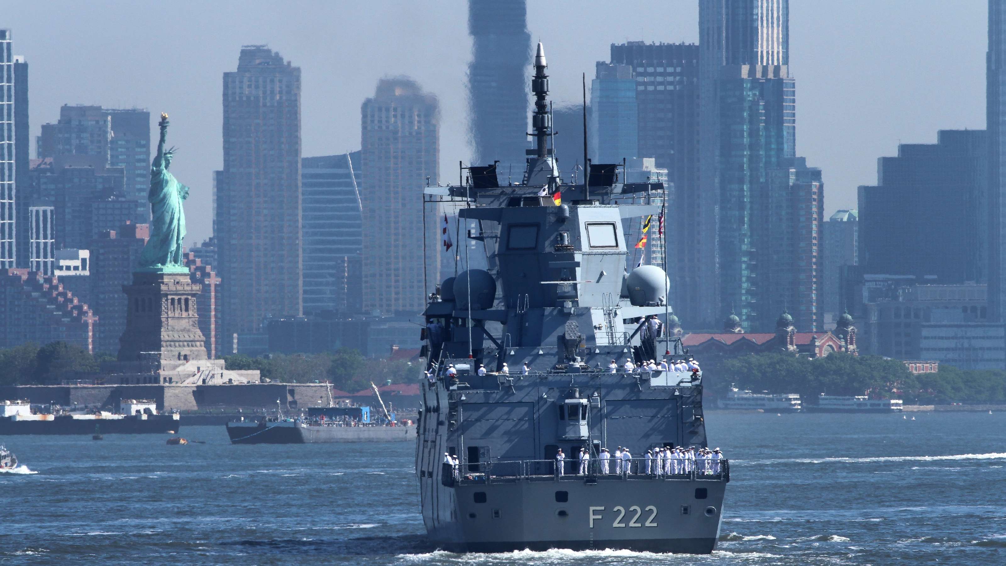 Indo-Pacific Deployment 2024: German Navy in New York