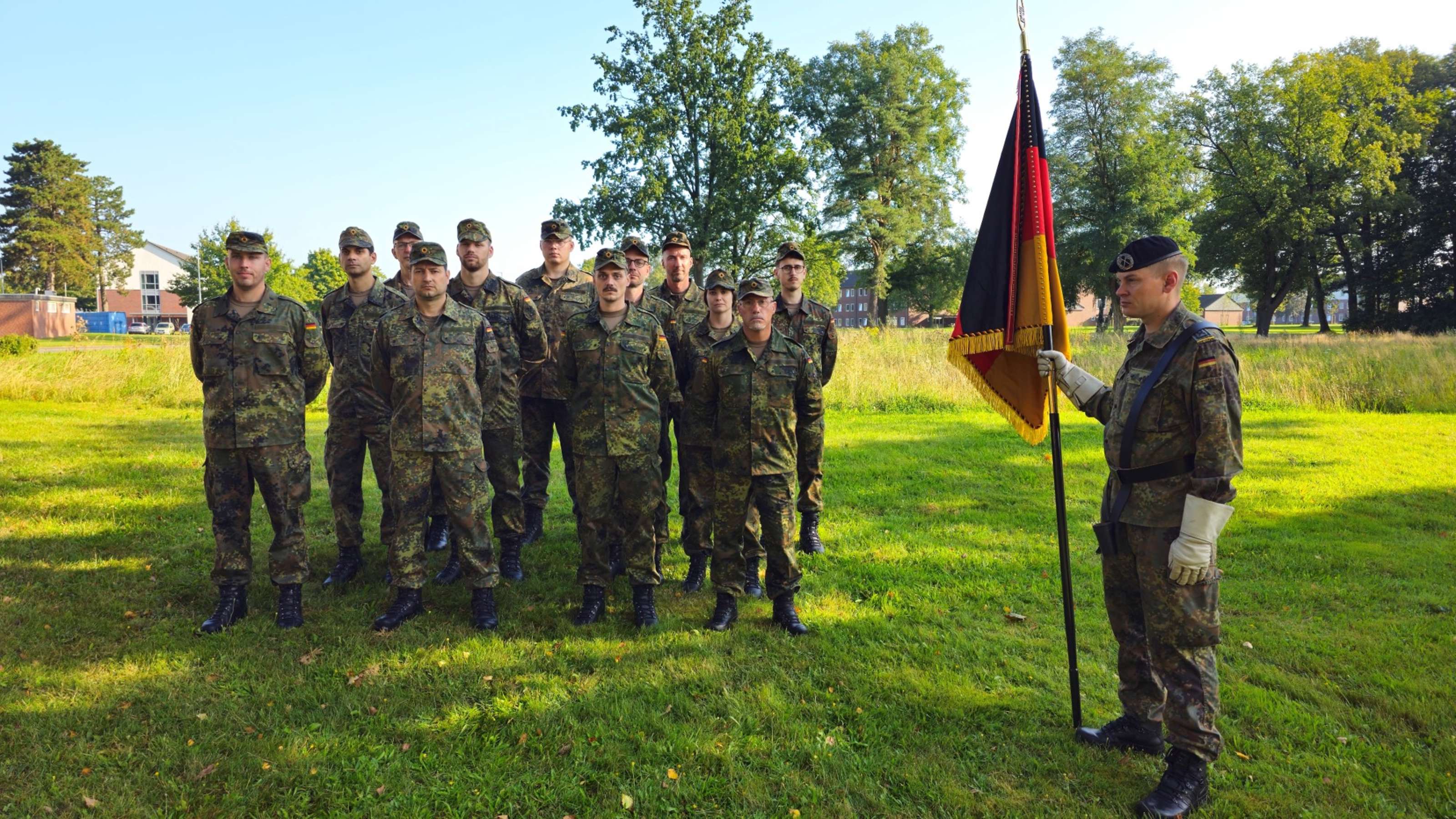 Ausbildung Ungedienter Für Die Reserve Im Heimatschutzregiment 2